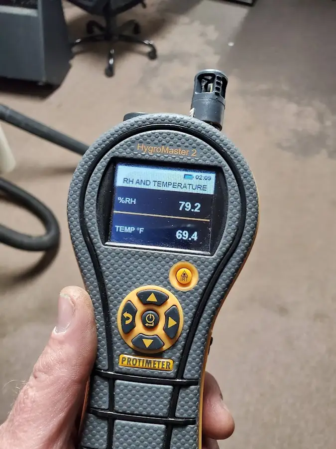 Moisture meter humidity assessment for Fire & Smoke Damage Restoration in Aptos